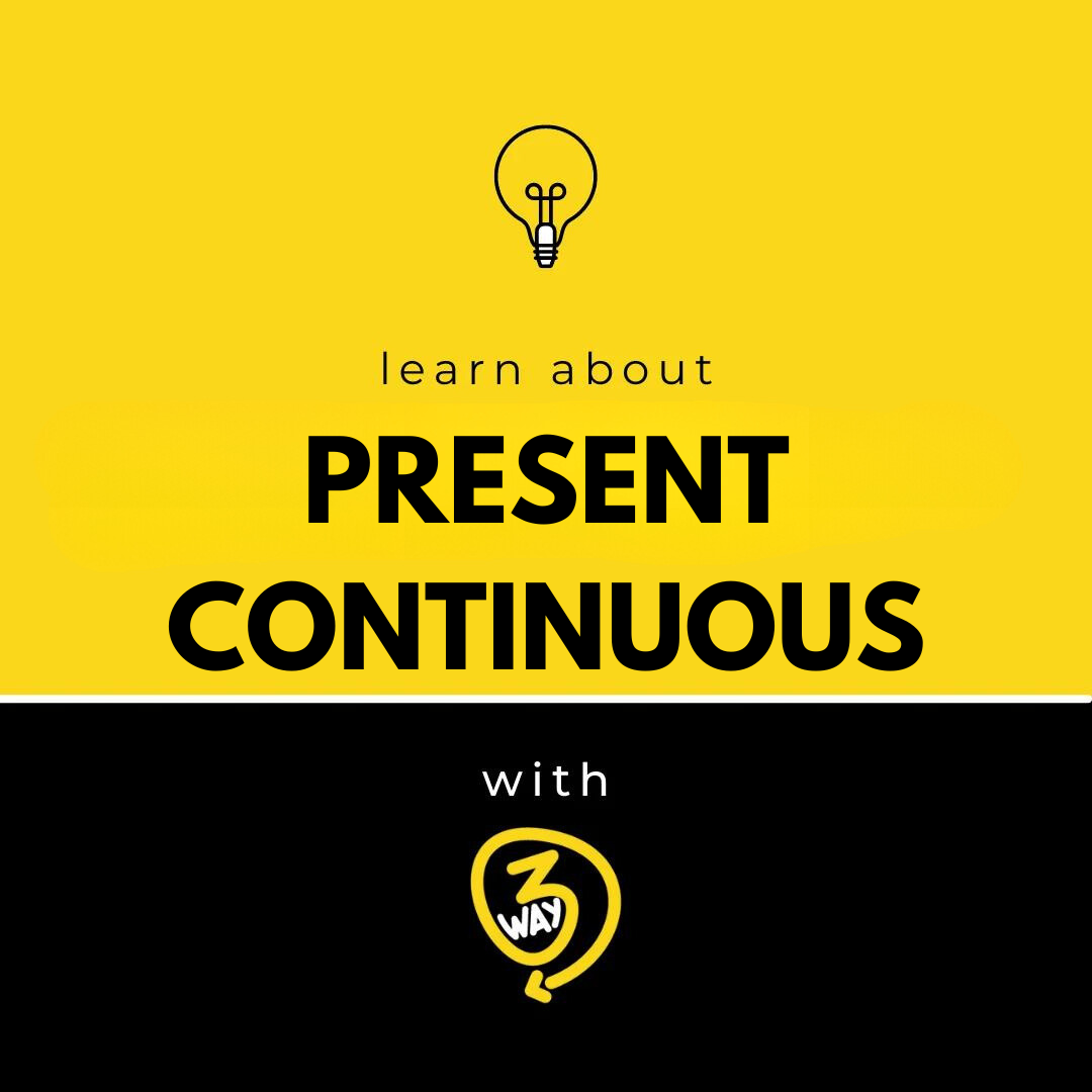 present continuous