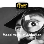 Modal verbs of deduction